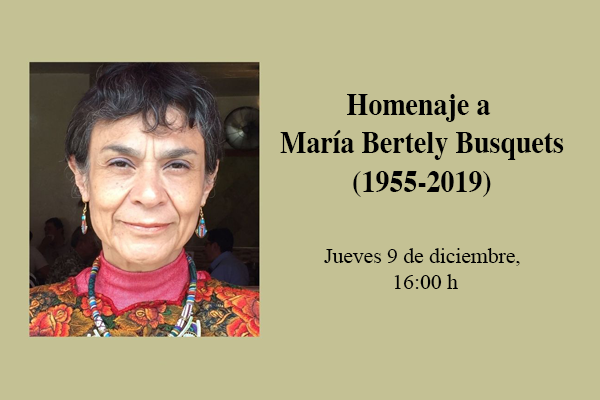 Homenaje a María Bertely