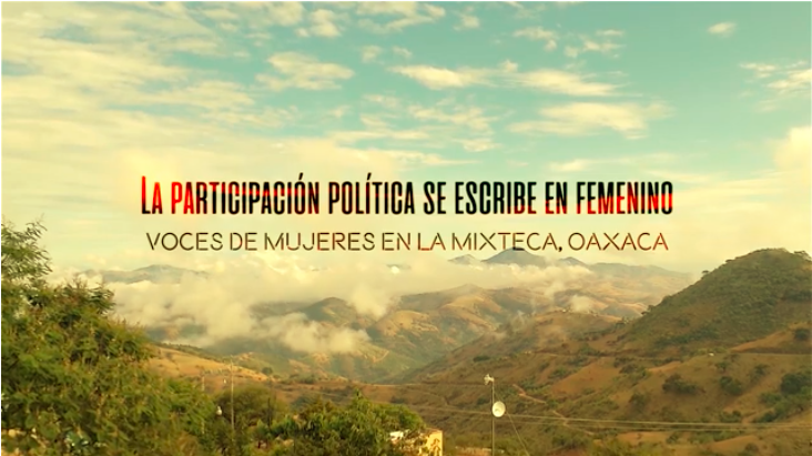 Conoce el documental «La participación política se escribe en femenino»