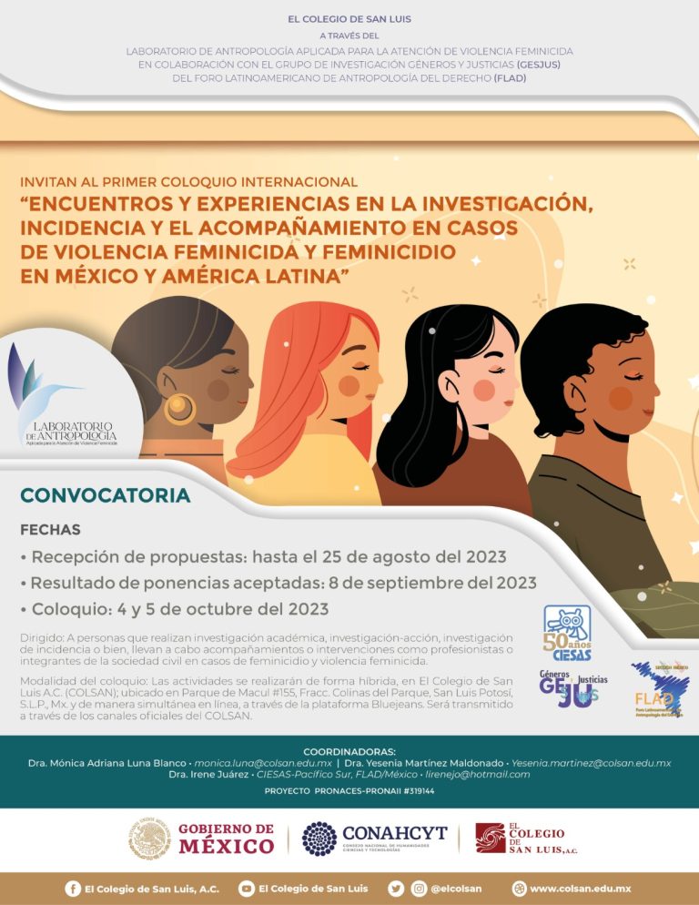 Convocan a coloquio sobre violencia feminicida y feminicidio en México y AL