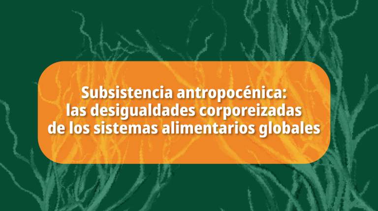 CIESAS Pacífico Sur participa en el proyecto internacional «Embodied Inequalities of the Anthropocene»